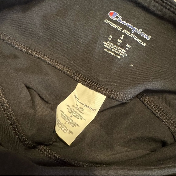 Champion Athleticwear High Waisted Graphic Logo Leggings 7/8 Length Cotton - Picture 10 of 10